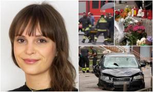 Familie spulberată pe trotuar de o şoferiţă româncă, în Italia. Trupul copilului de doi ani, găsit între bunică şi tată. Mama şi bunicul, în stare gravă