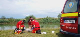 tânăr înecat în Siret, în localitatea Zvoriștea