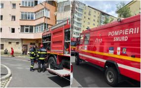 O ceartă între doi iubiţi a dus la evacuarea unui bloc întreg din Sibiu. Femeia a folosit un spray lacrimogen împotriva concubinului