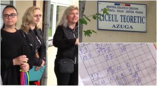 Profesoara din Azuga care şi-a lăsat elevii corigenţi înainte de Evaluarea Naţională a fost concediată. Mărturii de la ore: femeia îşi dădea cu catalogul în cap