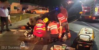 Tânăr ucrainean de 24 de ani, mort după ce a intrat cu maşina într-un cap de pod şi s-a răsturnat, în Plopeni. Medicii nu au mai putut face nimic