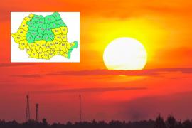 25 de județe și București, sub avertizare cod galben de caniculă. Marți, valul de căldură se va intensifica și va cuprinde toată țara
