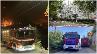Italia, lovită de fenomene meteo extreme. Furtunile și grindina au făcut prăpăd în nord, în timp ce canicula pârjolește sudul