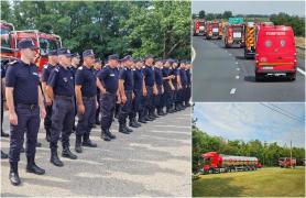Misiune în Franţa pentru 40 de pompieri români. Vor fi pregătiţi să intervină în cazul unui incendiu în pădurile din Marsilia