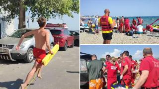 persoană scoasă inconștientă din Marea Neagră, la Mamaia