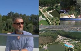 La aproximativ 200 de kilometri de Bucureşti, dintr-un loc uitat de lume, s-a creat un colţ de Rai. Acum este cel mai mare parc de agrement din România