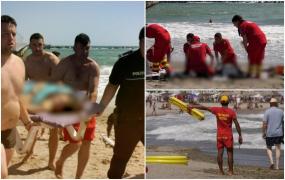 "Știi cât m-a costat să vin să fac baie?" Replicile stupide ale turiştilor care ignoră avertismentele salvamarilor. Ignoranţa a făcut şase victime într-o singură zi