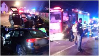 Accident grav pe un drum din Suceava în miez de noapte. Patru persoane au murit după ce mașina în care se aflau s-a izbit într-un stâlp