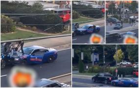 Şoferul unei camionete a lovit mai mulţi oameni, încercând să fugă de poliţie, în SUA. Participase înainte la un concurs ilegal de drifturi