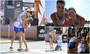 Cerere în căsătorie pe linia de sosire. Doi atleți slovaci s-au logodit la mondialele de atletism, spre deliciul tuturor fanilor prezenţi la Budapesta