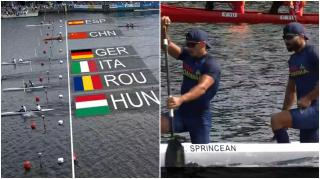 Ilie Sprincean şi Oleg Nuţă, medalie de bronz în finala de 1.000 de metri, la CM de kaiac-canoe