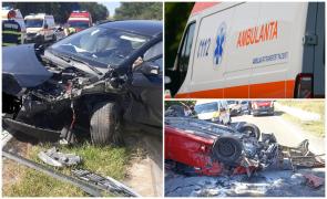Accident cu 9 răniți, în Tulcea