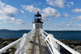 Farul din "Forrest Gump", lovit de fulger