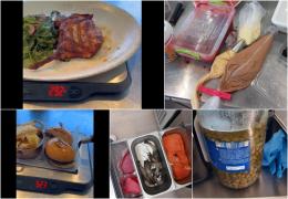 Restaurant din Constanţa, amendat după ce vindea preparate expirate şi fura clienţii la cântar. Localul nu avea nici autorizaţie de funcţionare
