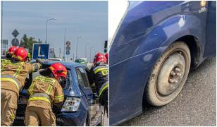 Un român a oprit pe banda de viteză ca să-şi schimbe liniştit cauciucul, în Austria. Gestul periculos i-a şocat pe pompieri