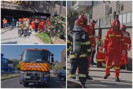 Incendiu într-o saună din Constanța