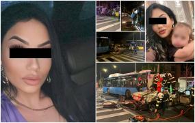 ”Doamne, fă-mă să înțeleg". Ultimul mesaj lăsat de Geanina, tânăra de 30 de ani care a murit în accidentul din Sibiu. Mașina în care se afla s-a izbit de două autobuze