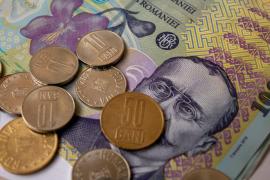 Leul românesc a câştigat teren în raport cu principalele monede străine