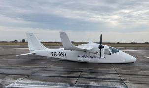 O aeronavă care făcea zboruri școală a aterizat "pe burtă", în Constanța. Planul de Urgenţă intern, activat la Aeroportul Mihail Kogălniceanu