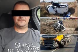 Filmul tragediei de la Miroslava, unde un bărbat a murit într-o clipă de neatenţie la volan. Mihai s-ar fi uitat pe telefon când a intrat într-un TIR