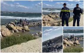 Cadavrul unui făt găsit într-un sac pe o plajă din Eforie Nord
