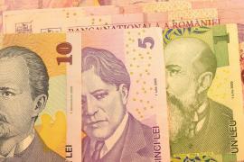 Leul românesc are un început bun de săptămână, în raport cu principalele monede străine