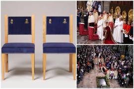 Cât costă scaunele pe care au stat membrii familiei regale britanice la încoronarea regelui Charles