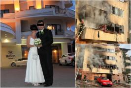 "Prea devreme ați plecat!" Omagii aduse pentru cei doi soţi care au murit în explozia de la Sibiu. Marius se întorsese dintr-o cursă când s-a declanşat deflagraţia