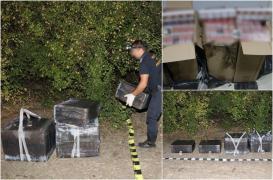 Contrabandiști, urmăriţi cu focuri de arme de poliţiştii din Botoşani. În fugă au renunţat la marfa valoroasă pentru a se face nevăzuţi