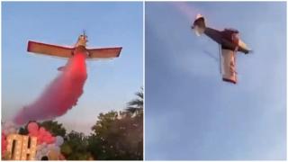Un avion s-a prăbușit în timp ce scria un mesaj pe cer, la o petrecere de dezvăluire a sexului, în Mexic
