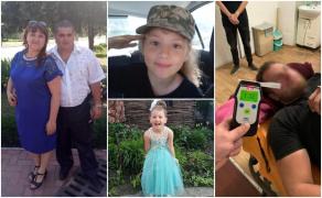 Un șofer beat a ucis un tată militar și pe fiica lui de 8 ani, după ce i-a spulberat pe un drum din Ucraina. Mama a suferit un AVC când a aflat că fetița ei nu mai e