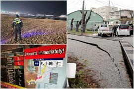Urmările cutremurului de 7,6 în Japonia: evacuări, clădiri prăbuşite și zeci de mii de gospodării fără energie electrică