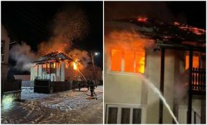 Sfârșit tragic pentru un bărbat din Harghita: a ars de viu în propria casă. Pompierii nu au reușit să pătrundă în locuință din cauza fumului