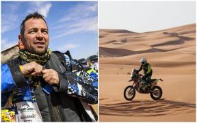 Motociclistul Carles Falcon, mort în urma unui accident în timpul Raliului Dakar. Era pentru a doua oară când participa în competiţie