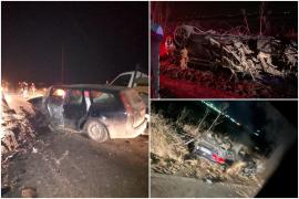 Accident cumplit în Prahova. Doi şoferi tineri au murit, după ce maşinile lor s-au ciocnit violent. Unul dintre ei a fost proiectat prin parbriz