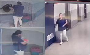 O femeie s-a deghizat în asistentă medicală și a răpit un nou-născut. L-a băgat într-un ghiozdan, apoi a fugit din spitalul din Mexic