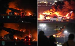 Cum au fost scoşi în viaţă cei aproape 400 de pasageri din avionul groazei, după ce a luat foc pe aeroportul din Tokyo