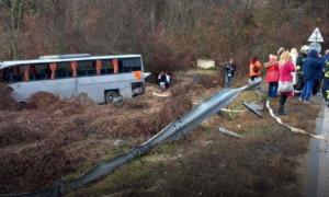 Autocar, implicat într-un accident în Bulgaria