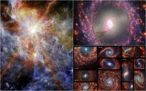 Imagini uimitoare cu 19 galaxii spirală, surprinse de telescopul James Webb