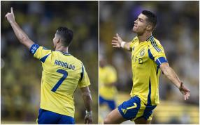 Cristiano Ronaldo a marcat din nou pentru Al Nassr şi a dedicat golul tatălui său decedat în 2005: 