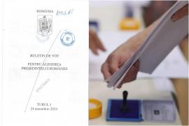 Cum vor arăta buletinele de vot pentru alegerile prezidențiale. BEC a stabilit machetele