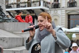 Dianei Şoşoacă i s-a interzis la începutul acestei luni să candideze la alegerile prezidenţiale