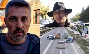 Şoferii loviţi de elveţianul drogat care voia să devină vampir le cer poliţiştilor sibieni să publice imaginile de pe bodycam-uri