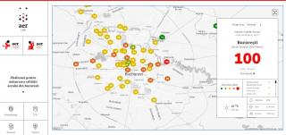 APM București: E probabil ca seara și dimineața concentrațiile de particule să crească semnificativ