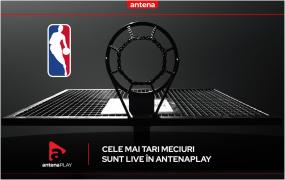 Noua stagiune a celei mai importante competiţii de baschet din lume, NBA, va fi transmisă exclusiv în AntenaPLAY