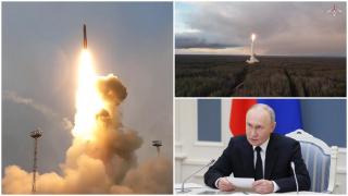 Rusia a simulat un atac nuclear masiv sub ochii lui Putin: 