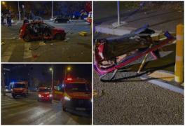 Accident grav în Cluj-Napoca. O femeie a murit şi două persoane au ajuns în stare gravă la spital