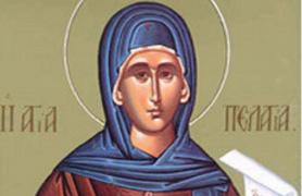 Sfânta Pelaghia este prăznuită pe 8 octombrie