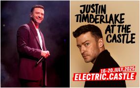 Justin Timberlake vine pentru prima oară în România. E cap de afiş la Electric Castle 2025