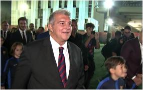 Academia de fotbal a FC Barcelona în Bucureşti, inaugurată de Joan Laporta: 